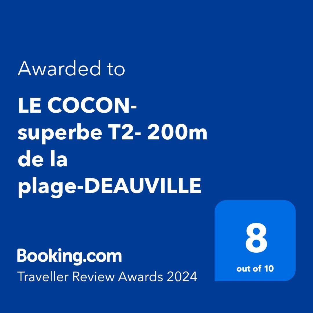 Le Cocon- Superbe T2- 200M De La Plage-Deauville Exteriér fotografie